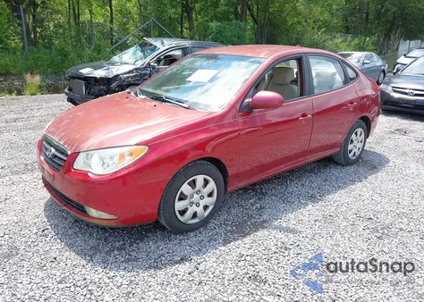 2009 Hyundai Elantra Gls из США, поврежденный, VIN KMHDU46D59U687856